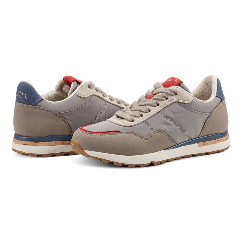 Earth Shoes Maren Casual Lace-Up Sneakers | Taupe | Size 10